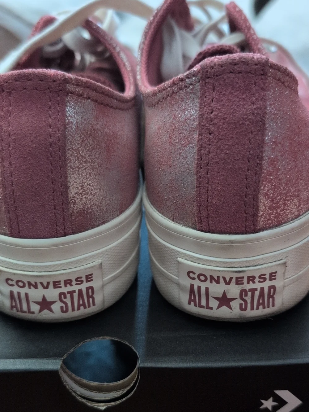 Converse All Stars other leather
